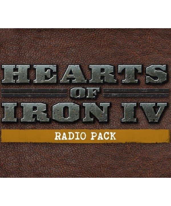 Hearts of Iron IV - Radio Pack DLC Steam Key EUROPE